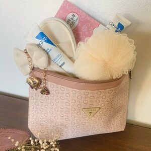 Guess Logo Cosmetic Bag- BUNDLE